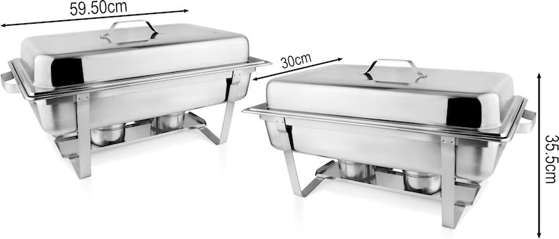 Chafing Dish 2er-Set Ansicht 4