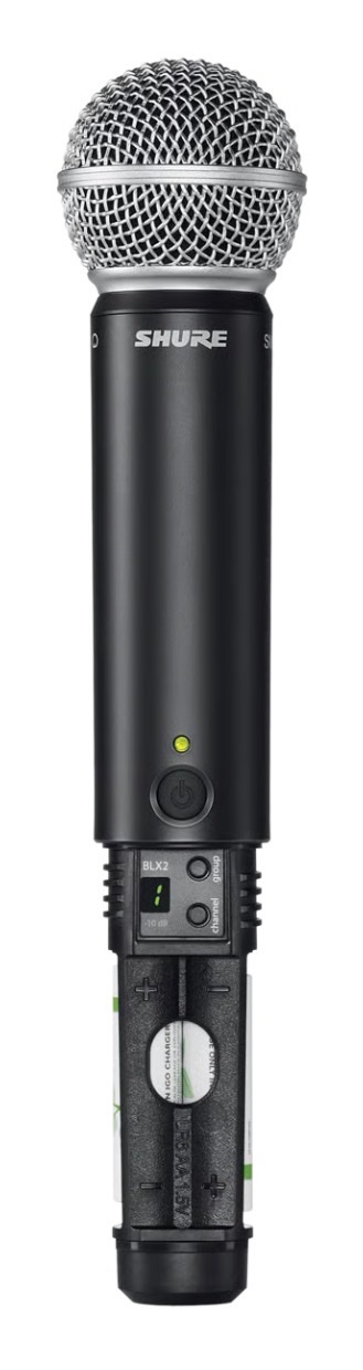 Funkmikro Shure BLX2/SM58 S8 Ansicht 2