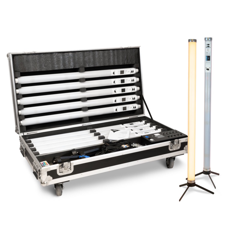 LED-Tubes RGBW mit Akku (10 Stück, im Flightcase) Ansicht 7