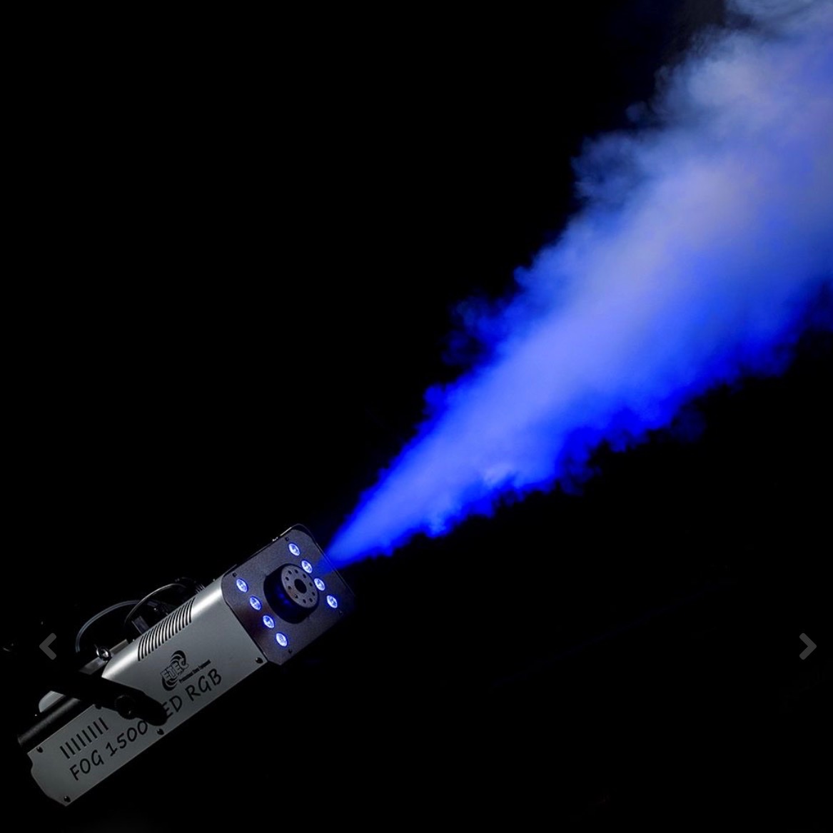 Nebelmaschine 1500 W mit RGB-LEDs Ansicht 3