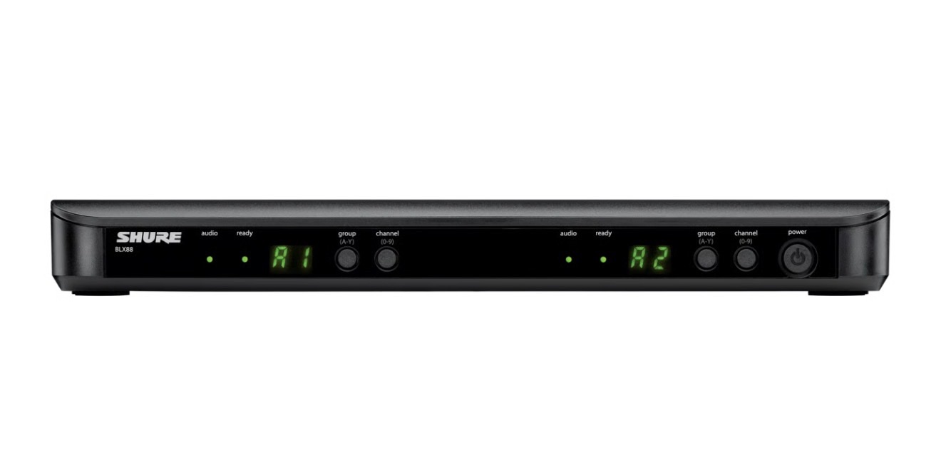 Doppelempfänger Funkmikro Shure BLX288E