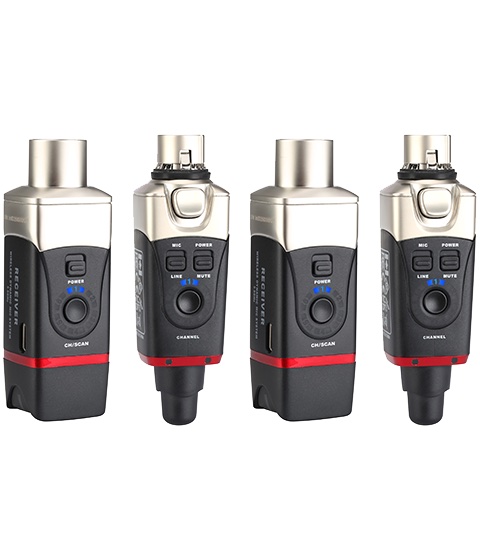 XVIVE U35D Funkstrecke Stereo (2× Sender + 2× Empfänger)