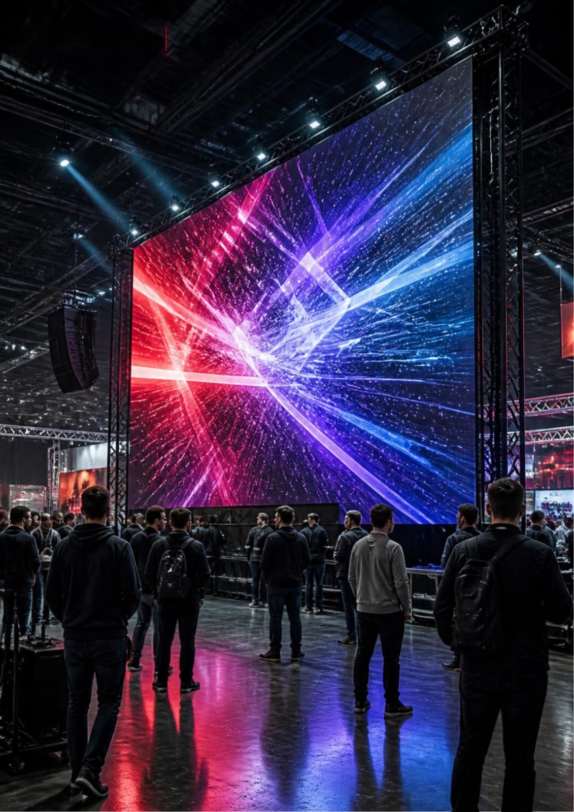Indoor-Rental-LED-Wand LEDitgo rXone V2 (8 × 5 Module, 4 × 2,5 m)