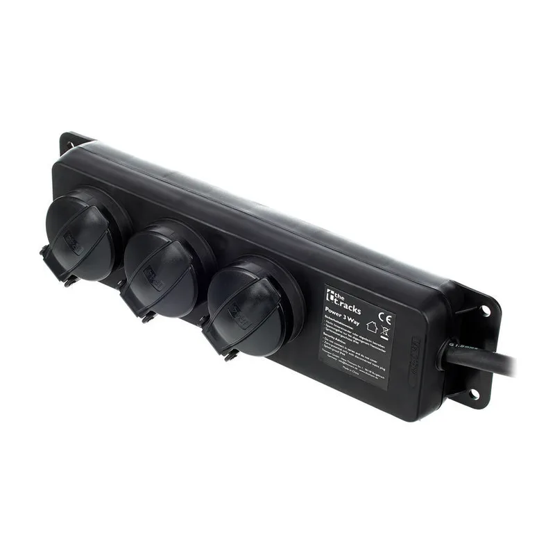 Steckdosenleiste 3-fach IP44 the t.racks
