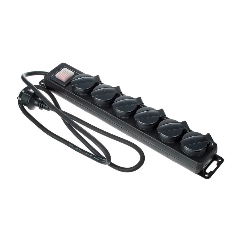 Steckdosenleiste 6-fach IP44 the t.racks