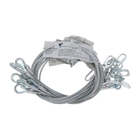 Sicherungsseil Stairville (80 cm, 6 mm, bis 25 kg)